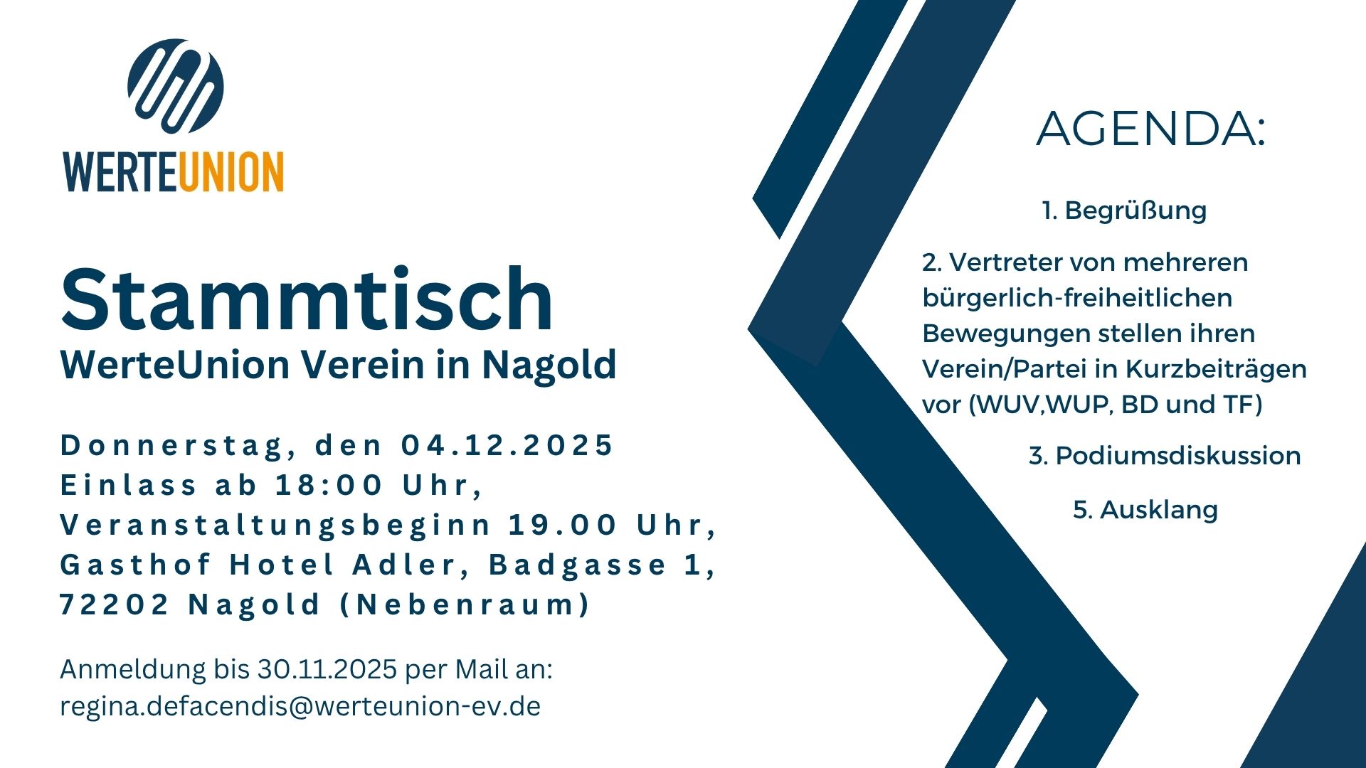 Stammtisch 04.12.25 Nagold